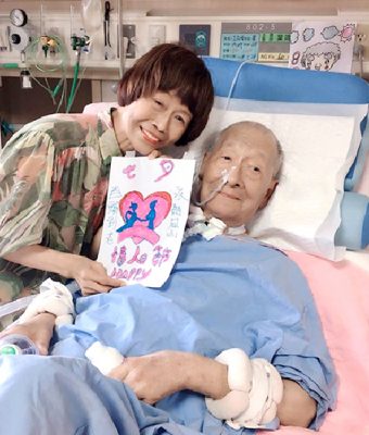 馬小弟弟送給鄰居伯伯的祝福畫